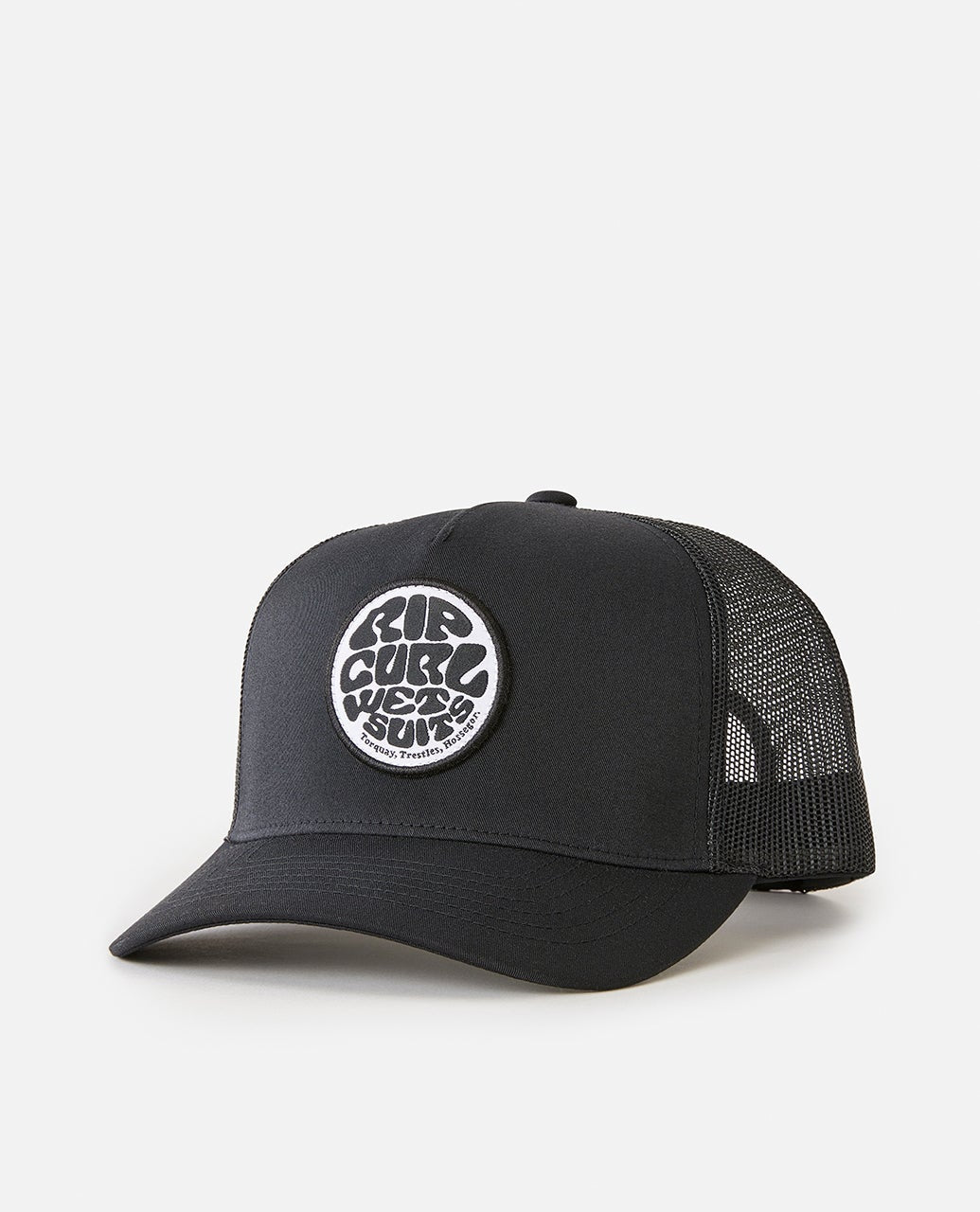 Rip Curl Icons Trucker - Black Front