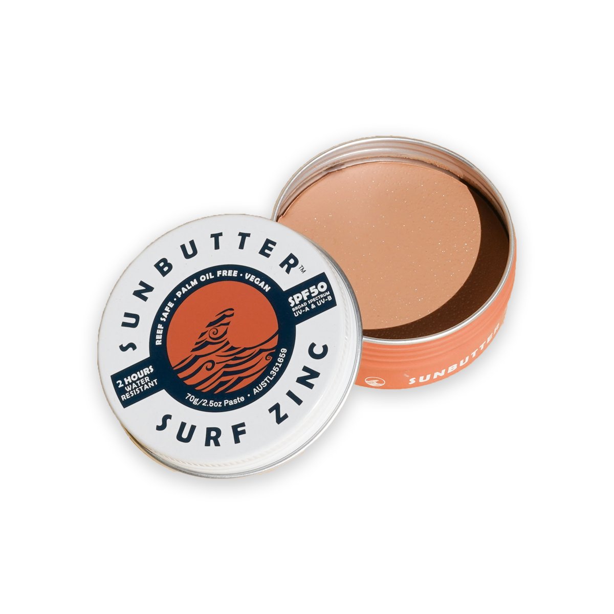 SunButter Surf Zinc clean product shot