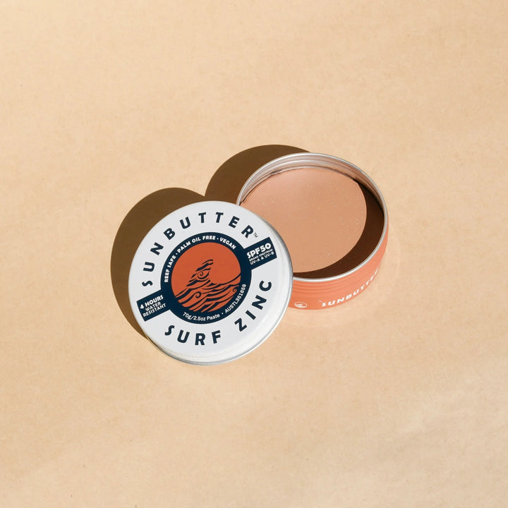 SunButter Vegan Surf Zinc SPF50 tin