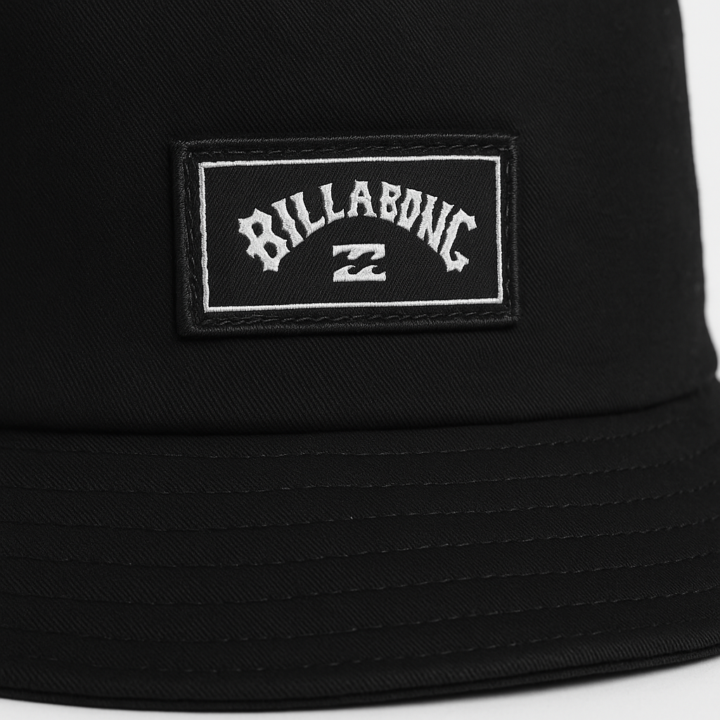 Billabong Big John Bucket Hat - Woven Label Detail