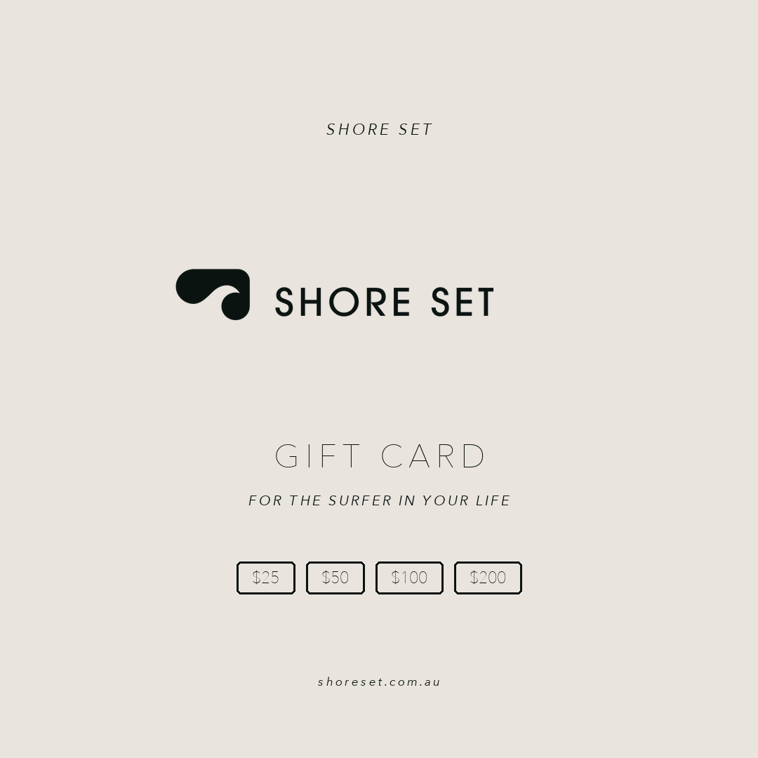 SHORE SET Gift Card — Sand minimal (square)