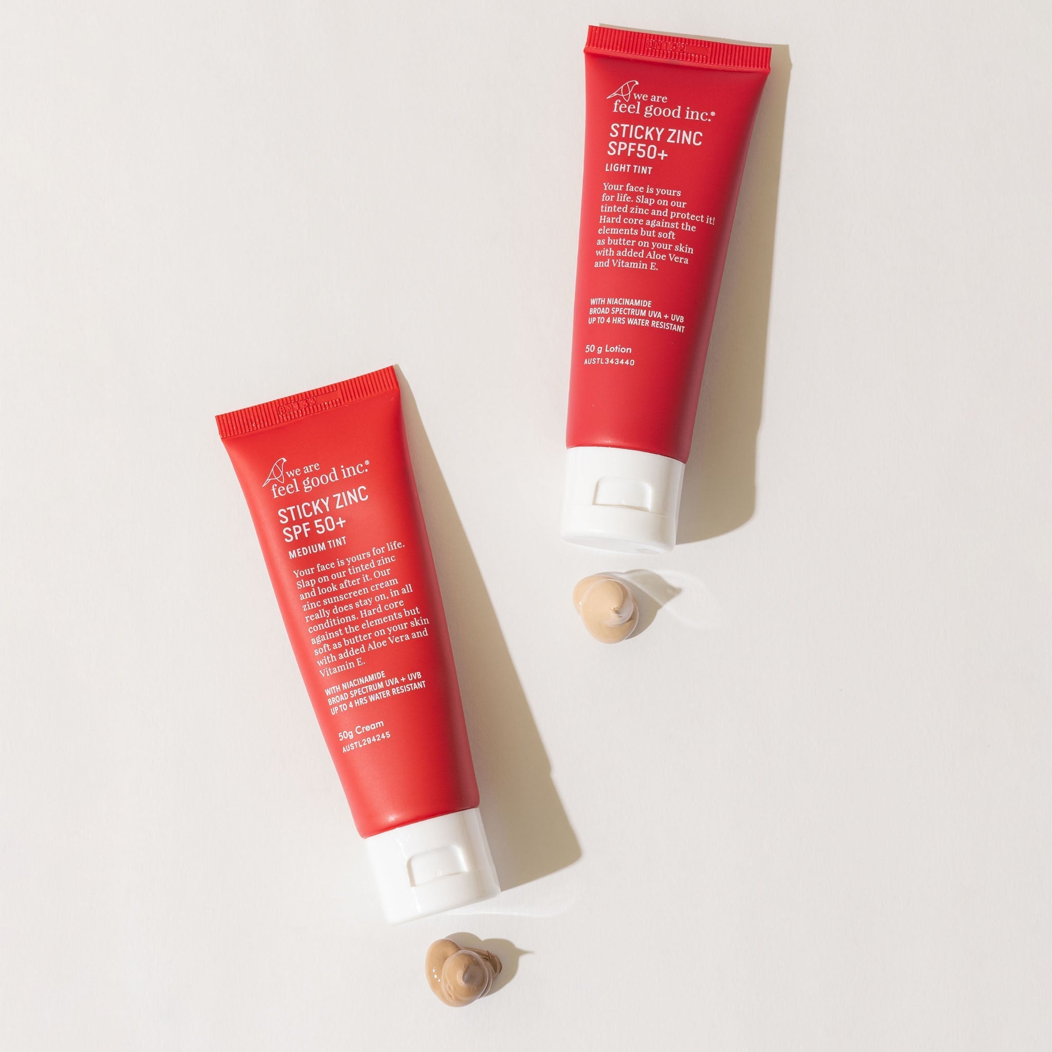 Sticky Zinc SPF50+ lifestyle shot