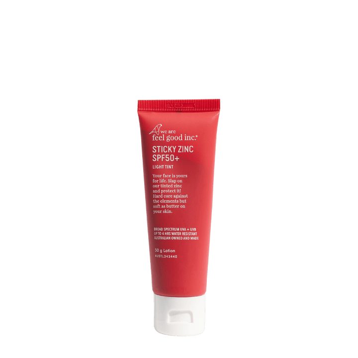 We Are Feel Good Inc Sticky Zinc SPF50+ Light Tint